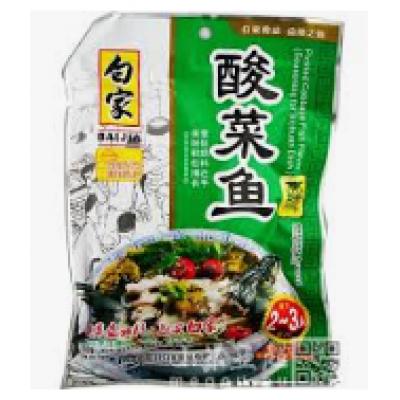 白家 酸菜鱼烹饪料 300g