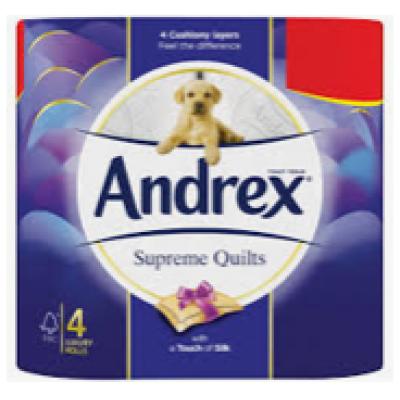 Andrex Supreme 纸巾 4rolls