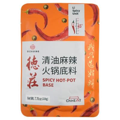 德莊 清油麻辣火锅底料 220g