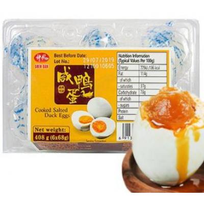 神丹 咸鸭蛋 6x68g