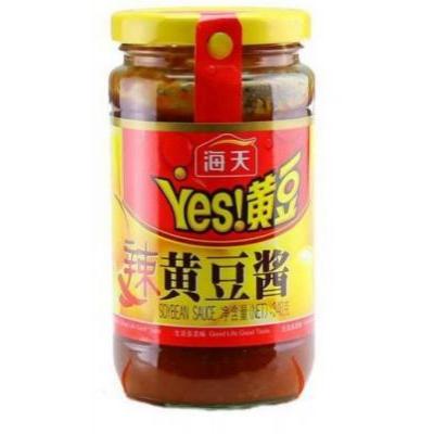 海天 辣黄豆酱 340g