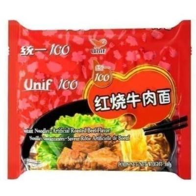 统一红烧牛肉面 108g